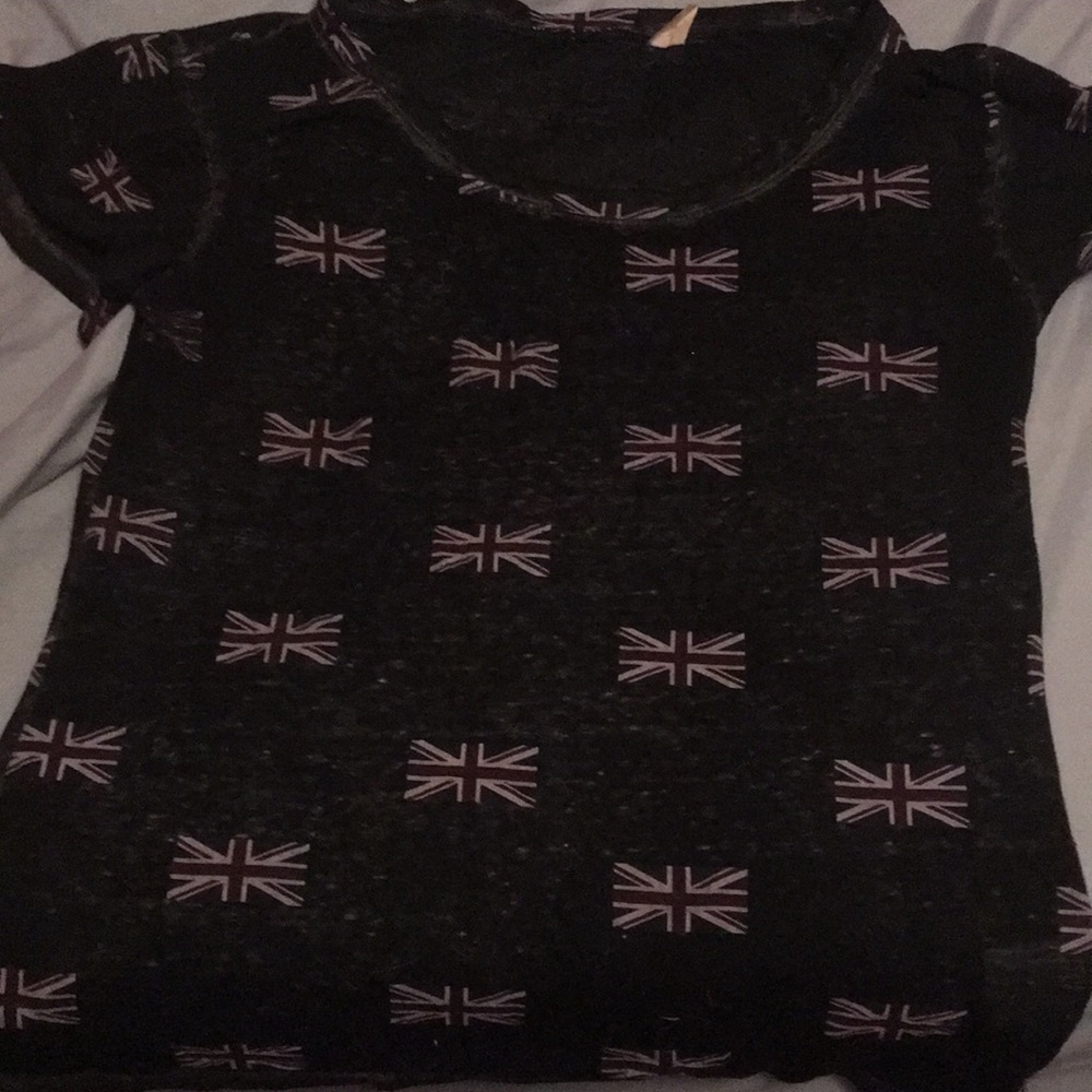 UK flag shirt